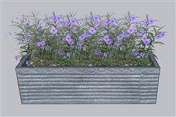 花箱花坛植物SU模型