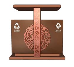 垃圾箱垃圾桶SU模型