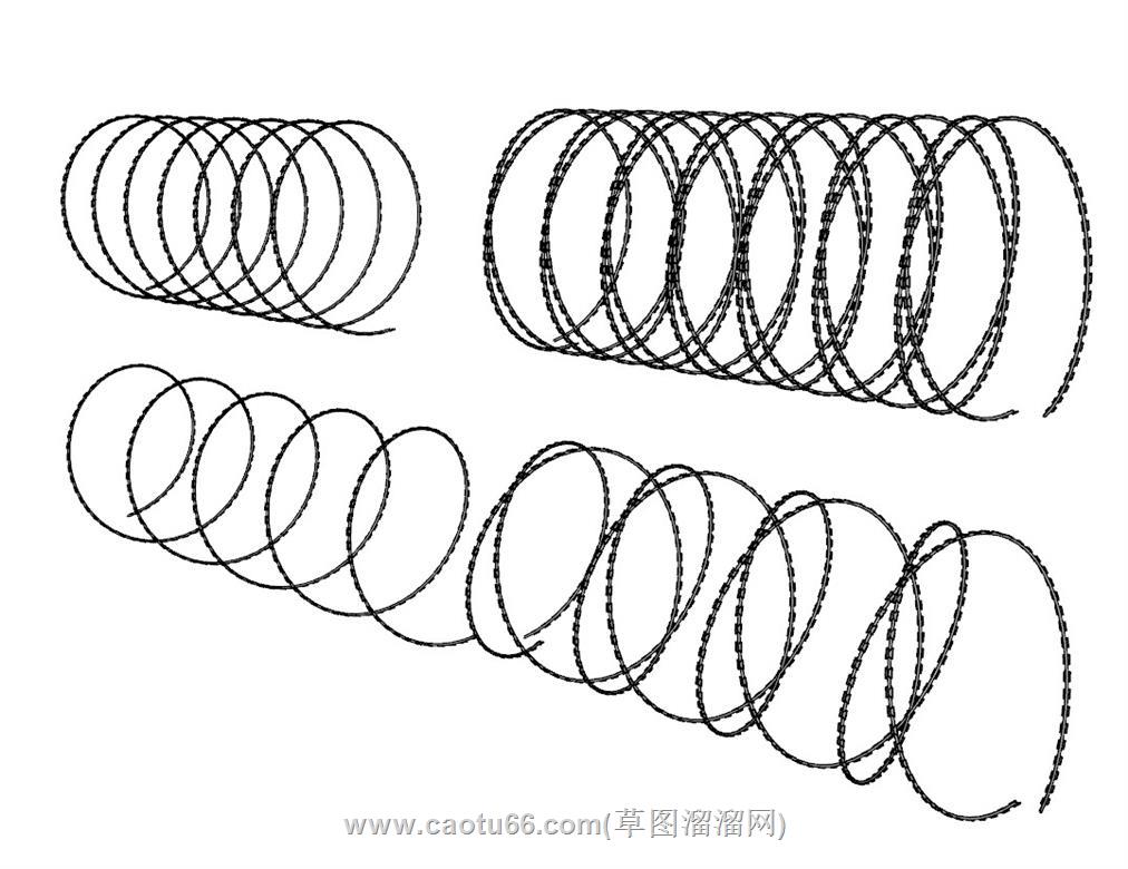 刺笼防爬防盗网SU模型