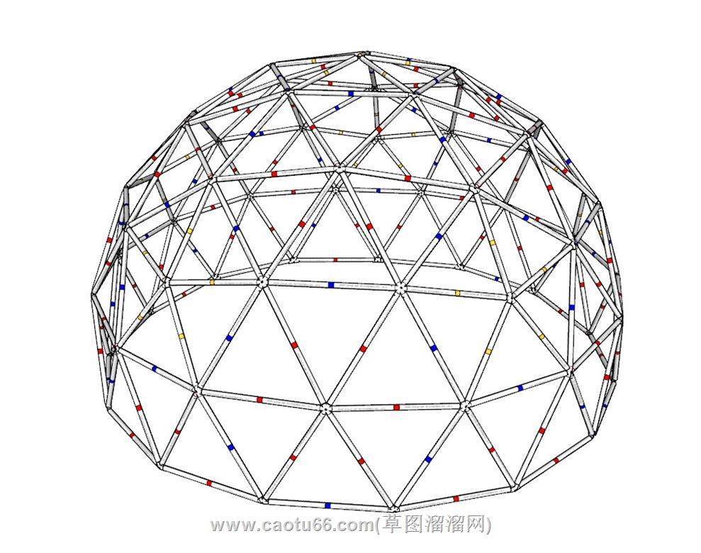 星空房玻璃阳光房SU模型