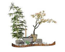 庭院景观园艺SU模型