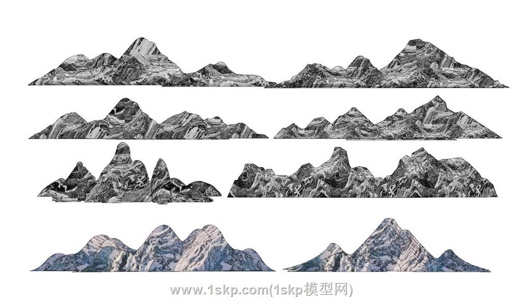 浪石片石景观石置石