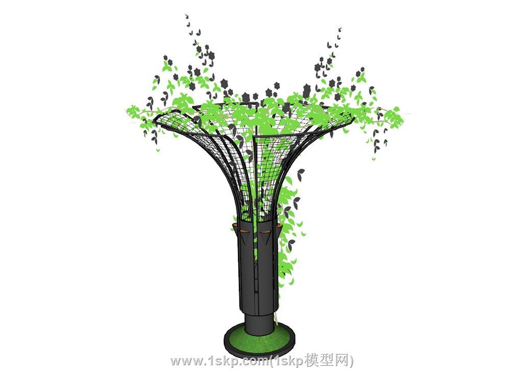 景观铁艺花架