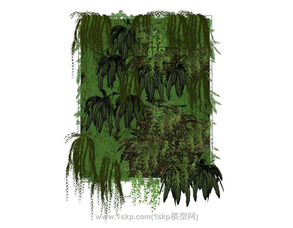 绿植墙景观小品