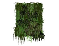 绿植墙景观小品