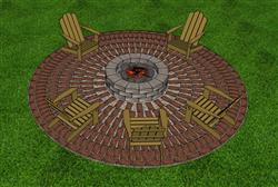 BBQ篝火烤火取暖烧烤