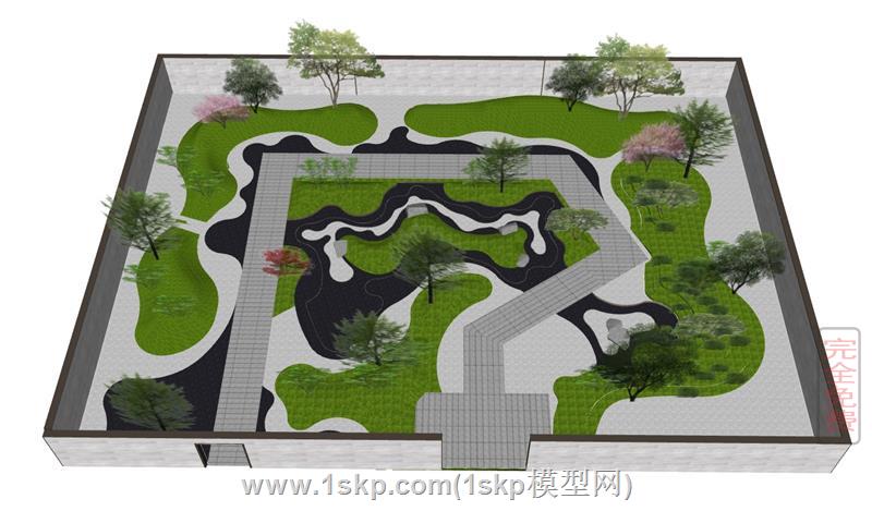 微地形微缩景观