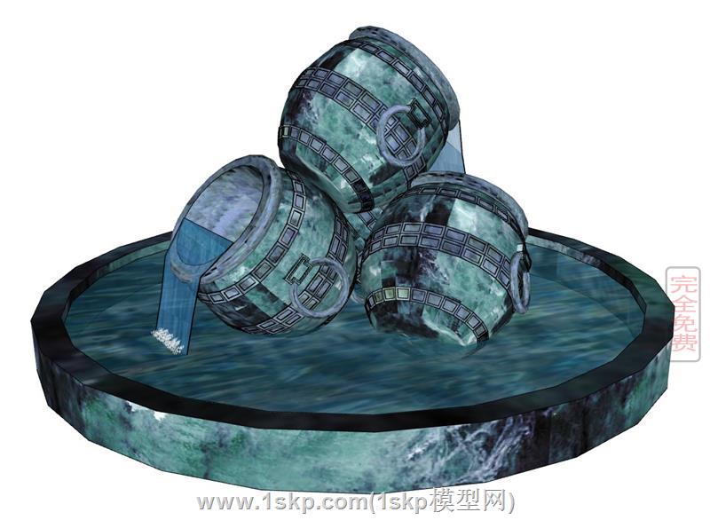 景观流水小品