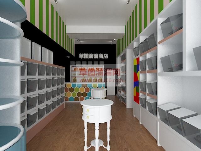 植物商店精品店SU模型
