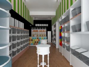 植物商店精品店SU模型