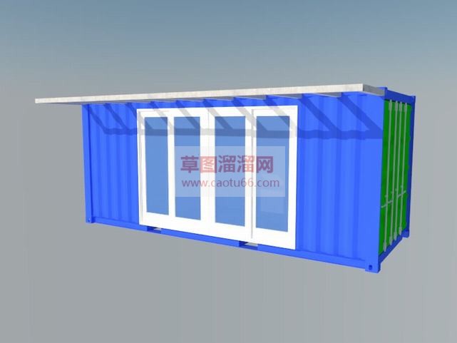 集装箱住宅库SU模型