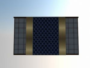卧室背景墙免SU模型
