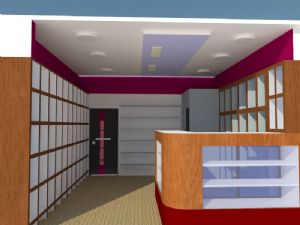 商店药店SU模型