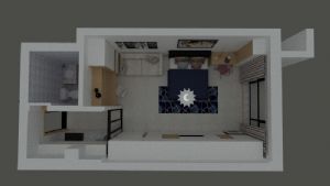 公寓住宅室内SU模型