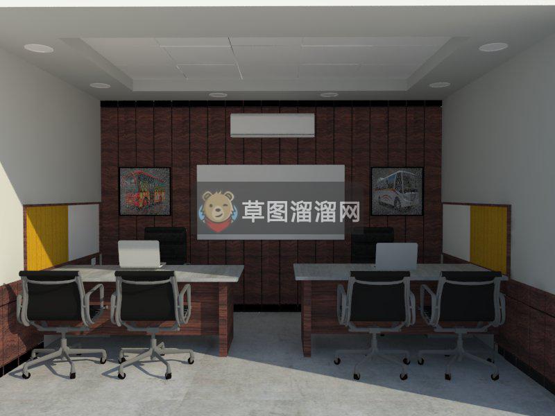 办公室SU模型