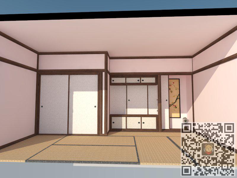 野比大雄房间日式SU模型