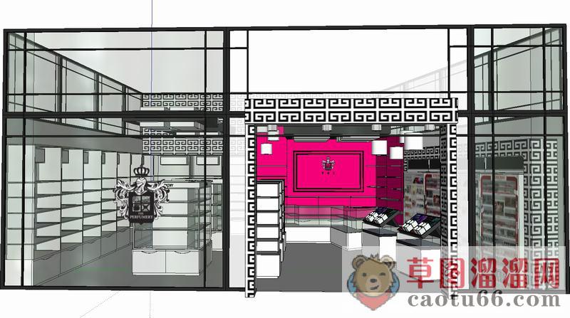 珠宝店SU模型