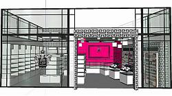 珠宝店SU模型