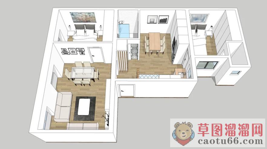 室内家装SU模型