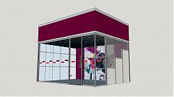 店面商店SU模型