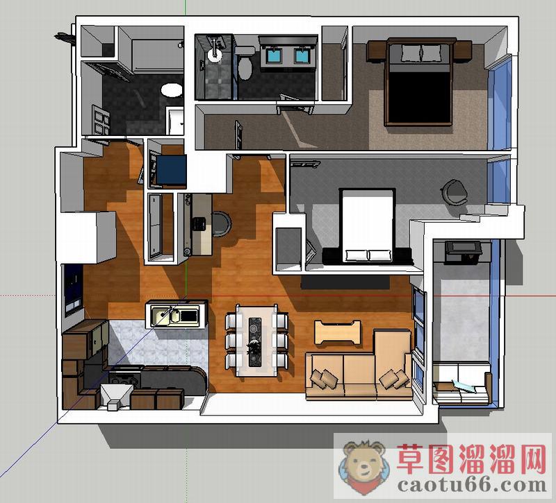 室内家装SU模型