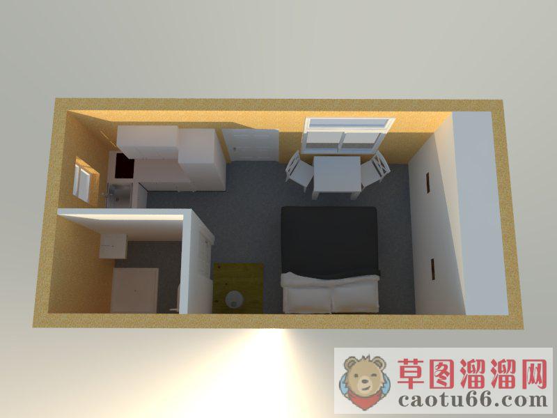 公寓SU模型