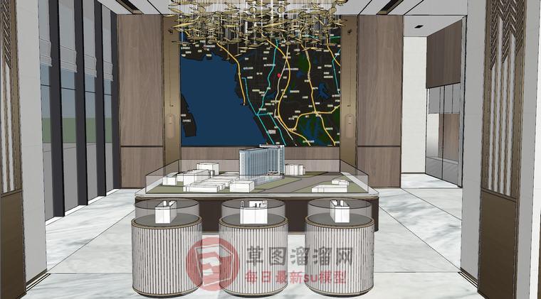 售楼部售楼处SU模型