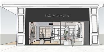 眼镜店商店首饰店SU模型