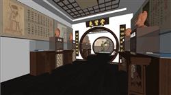 展示馆博物馆SU模型