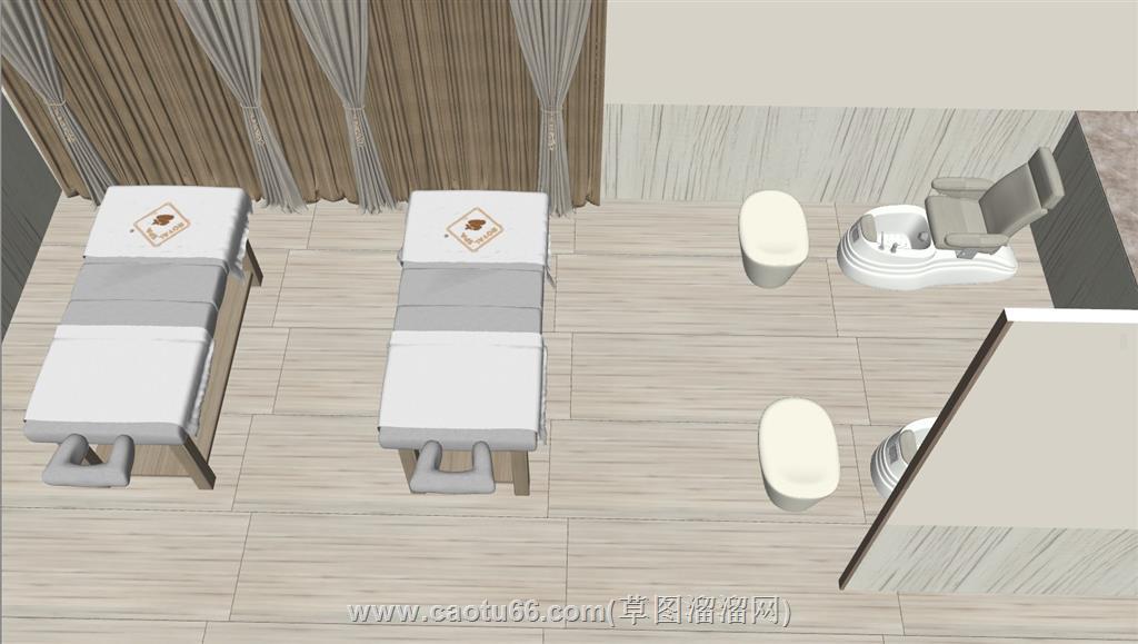 按摩洗脚SPASU模型
