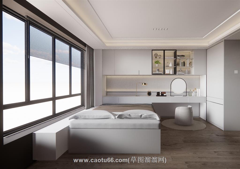卧室房间SU模型