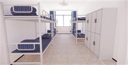 学生宿舍寝室SU模型