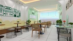 奶茶店饮品店SU模型