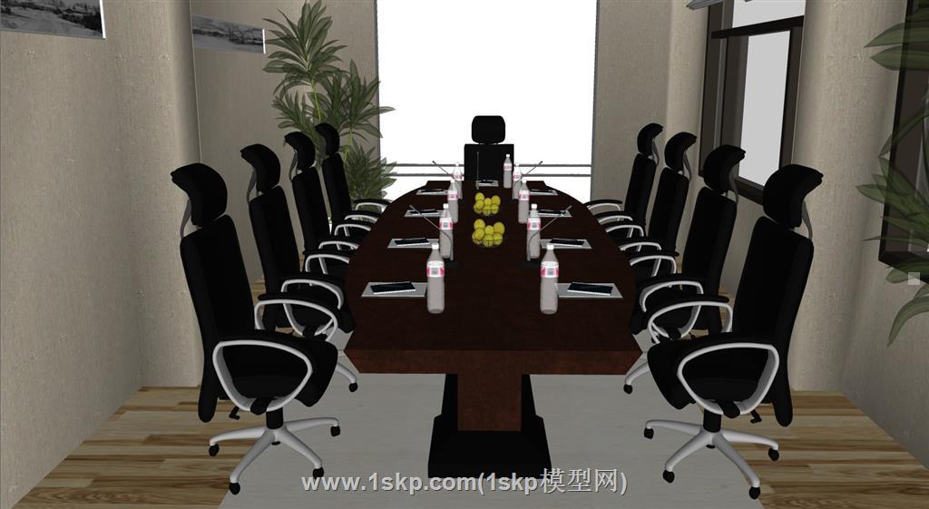 会商室会议室SU模型