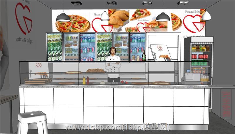 披萨店餐饮店