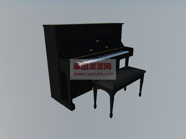 钢琴乐器SU模型