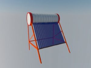 太阳能热水器SU模型