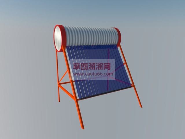 太阳能热水器SU模型