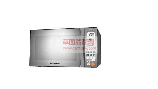 微波炉光波炉SU模型