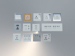 开关插座SU模型