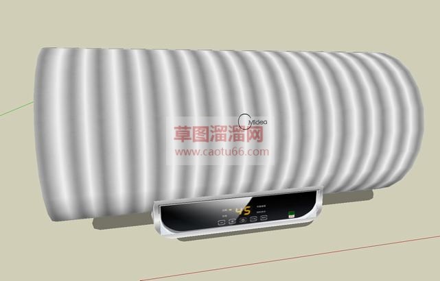 美的电热水器SU模型