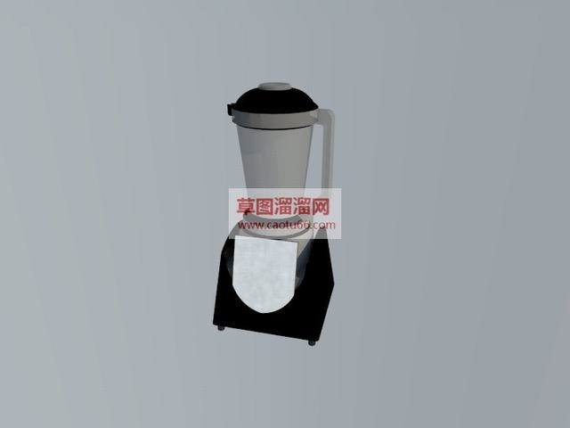 果汁机榨汁机豆浆机SU模型