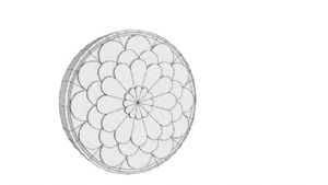石雕浮雕图案雕刻画SU模型 免费sketchup模型下载