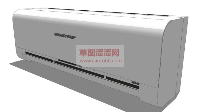 室内挂式空调SU模型