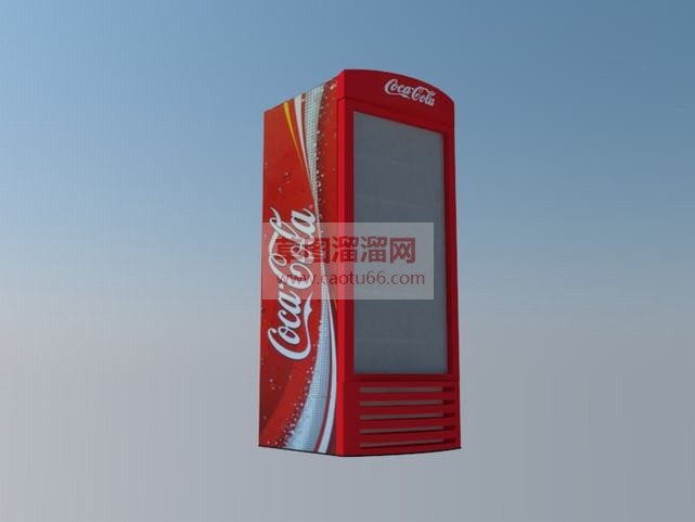 商店冰柜冰箱SU模型