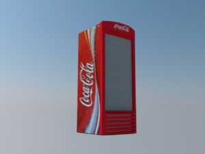 商店冰柜冰箱SU模型