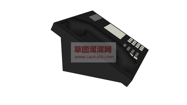 如何画固定电SU模型