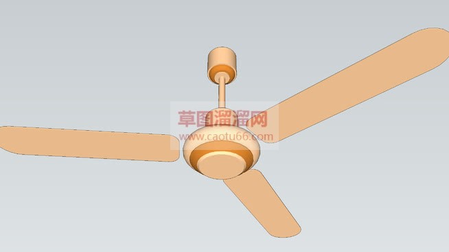 画吊扇免费SU模型