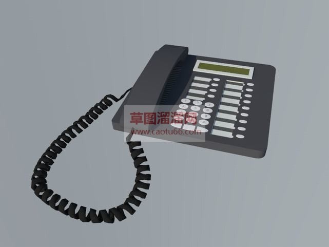 固定电话座机SU模型