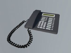 固定电话座机SU模型